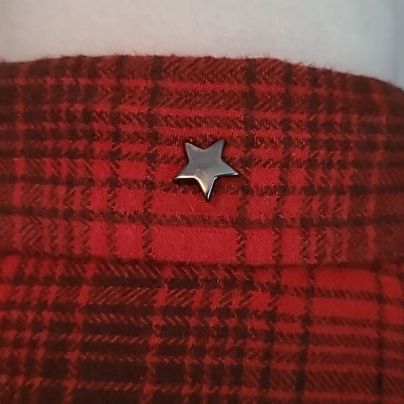 Handmade Vintage Upcycled Kantha & Flannel Shacket - THE ROLLING STONES - Picture 9 of 9